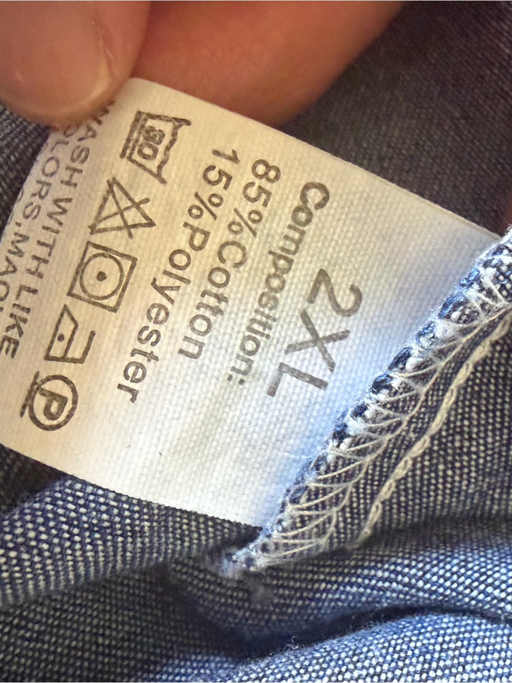Denim Cottagecore Button Up Dress - Picture 6 of 6